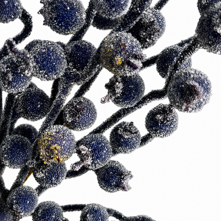 27" Blue Iced Crabapple Spray