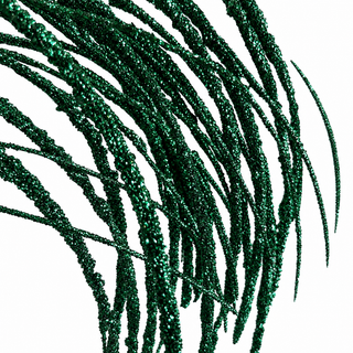 35" Emerald Beaded Spray