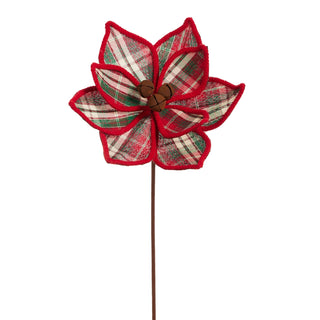 21" Tweed Pattern Poinsettia SHIPS 9/1/2026