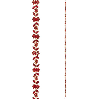 5' Red Jewel Garland SHIPS 9/1/2026
