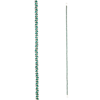 5' Green Jewel Garland SHIPS 9/1/2026