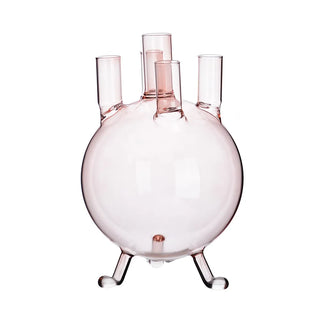 D7''H8''GLASS VASE-PINK