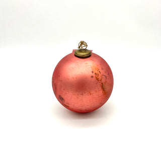 150mm Pink Glass Hanging Ball Ornament