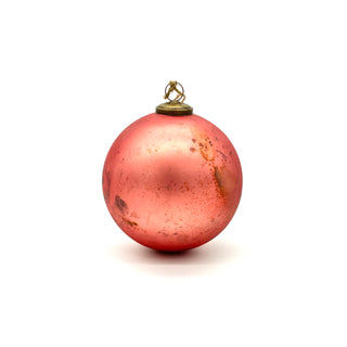 150mm Pink Glass Hanging Ball Ornament