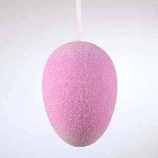 Hanging Egg 5.1" x 3.54" Lt. Purple