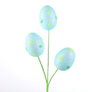 9.8" Easter Eggs Pick Blue C07