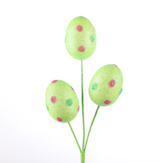 9.8" Easter Eggs Pick Lt. Green C10