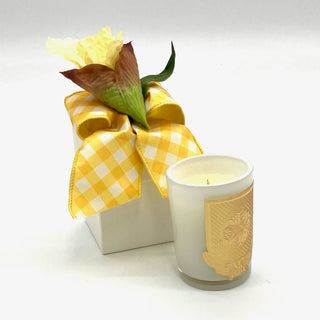 Citron 8 oz Flower Box Candle