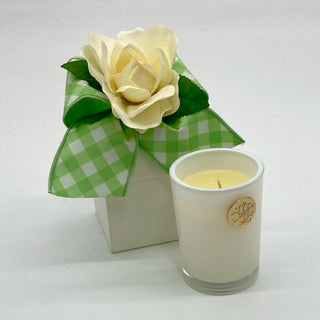 Cape Jasmine 8 oz Flower Box Candle