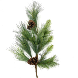 GREEN 36" MIXED PINE W/CONES SPRAY