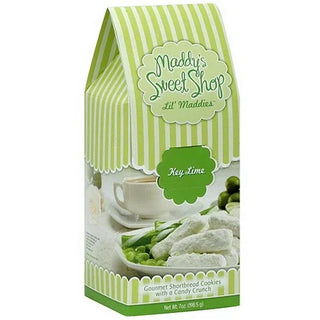 MADDY'S SWEET SHOP KEY LIME SHORTBREAD COOKIES 7OZ