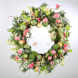 24" Easter Wreath Mullti