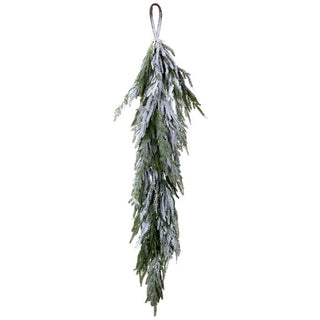 48"REAL TOUCH NORFOLK PINE GARLAND W/SNOW