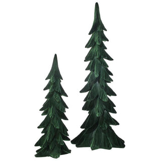 17.5" RESIN FLOCKED TREE (SMALL ONLY)