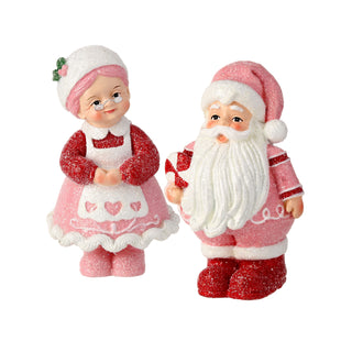 6" RESIN SWEETS SANTA/MRS CLAUS (MRS. CLAUS)