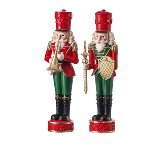 11.5" RESIN FLOCKED TOY SOLDIER (RIGHT ONLY)