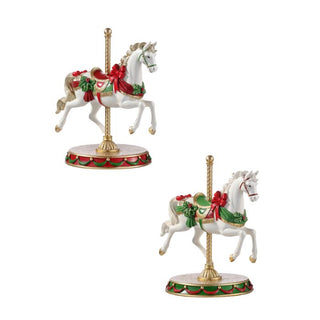 12" RESIN CAROUSEL HORSE (top only)