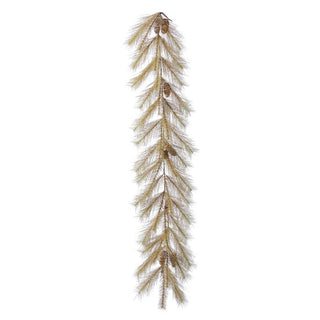 60" METALLIC HARD NEEDLE/CONE GARLAND