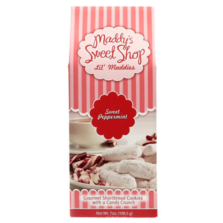 MADDY'S SWEET PEPPERMINT SHORTBREAD COOKIES 7OZ