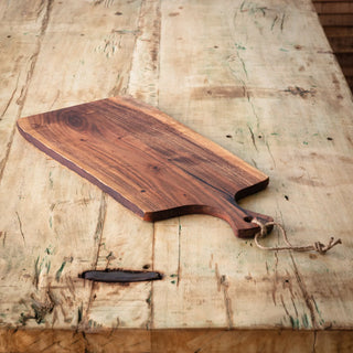 Wooden Live Edge Charcuterie Board