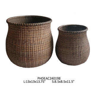Rattan Urns Basket (LARGE ONLY)