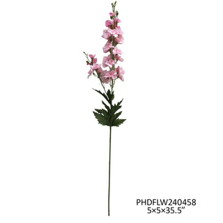 Real Touch Delphinium, Rose Pink