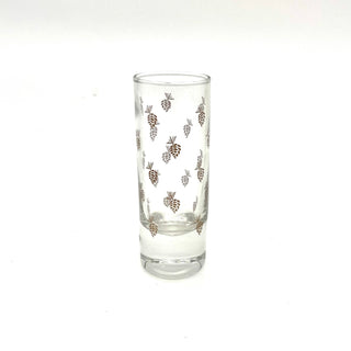 Shooter Glass-Pine Cone 2oz    4" x 1.25"