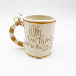 Oh Give Thanks Mug