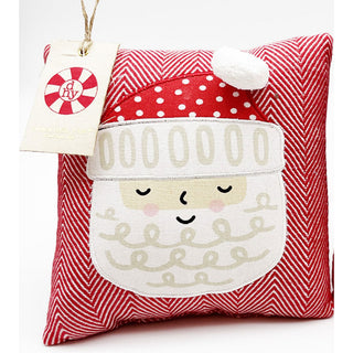Santa Face Icon Pillow