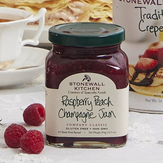 RASPBERRY PEACH CHAMPAGNE JAM 12.5OZ