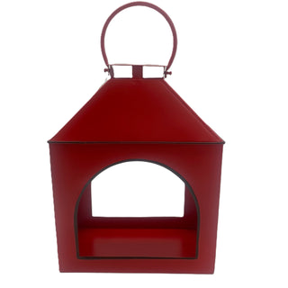 Red Shiny metal lantern