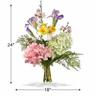 SMALL SPRING GARDEN DROP-IN REAL TOUCH FLORAL DESIGN