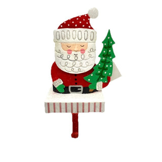 Santa Stocking Holder 8" x 4"