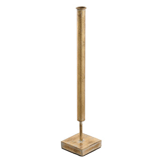 19.5" Metal Tube Holder With Plate