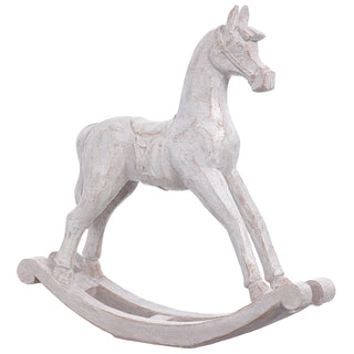 17"ROCKING HORSE WH/AT