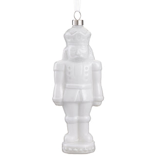 6" Glass Nutcracker Ornament