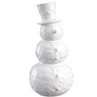 13.5" SNOWMAN CREAM