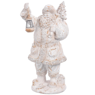 17"SANTA HOLDING A LANTERN