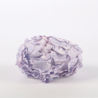 3.5" x 2.4" x 2.4" Hydrangea Egg Hanging Ornament Color Purple