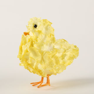 3.5" x 3.94" x 2.4" Hydrangea Chick Color Yellow