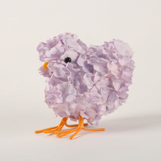 3.5" x 3.94" x 2.4" Hydrangea Chick Color Purple