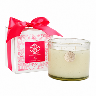 Rose 13 oz Candle in White Box with Bow
