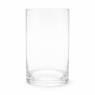 D6"H12" -CLEAR GLASS CYLINDER VASE
