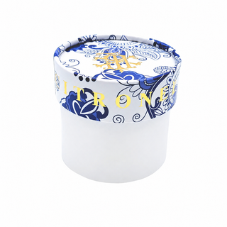 Citronella Pineapple 15 oz 2 Wick Lidded Candle in White glass