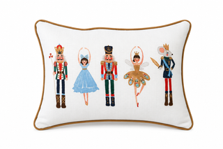 Nutcracker Suite Pillow with Piping
