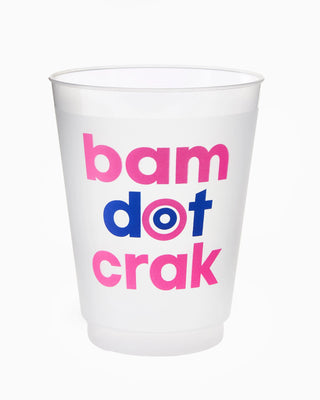 Bam Dot Crak Frosted Cup