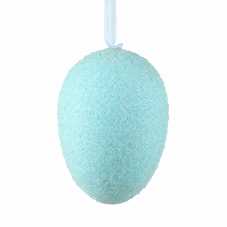 Hanging Egg 5.1" x 3.54" Lt. Blue