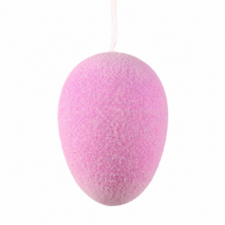 Hanging Egg 5.1" x 3.54" Lt. Purple