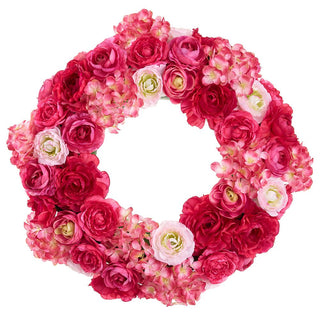 20"RANUNCULUS/HYDRANGEA WREATH