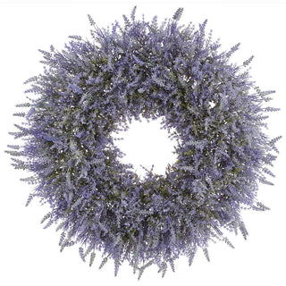 30"LAVENDER WREATH PURPLE